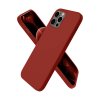 BFS  iPhone 12 Pro Max Kılıf First Silikon - Bordo