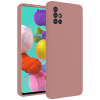 BFS  Samsung Galaxy A31 Kılıf Nano içi Kadife Silikon - Pudra