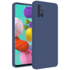 BFS  Samsung Galaxy A31 Kılıf Nano içi Kadife Silikon - Lacivert