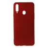 BFS  Samsung Galaxy A20S Kılıf First Silikon - Bordo