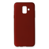 BFS  Samsung Galaxy A6 2018 Kılıf First Silikon - Bordo