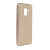 BFS  Samsung Galaxy A8 2018 Kılıf First Silikon - Gold