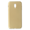 BFS  Samsung Galaxy C8 Kılıf First Silikon - Gold