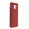 BFS  Samsung Galaxy J6 Kılıf First Silikon - Bordo