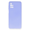 BFS  Samsung Galaxy M51 Kılıf First Silikon - Lila
