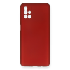 BFS  Samsung Galaxy M51 Kılıf First Silikon - Bordo