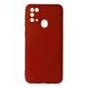 BFS  Samsung Galaxy M31 Kılıf First Silikon - Bordo
