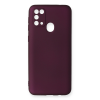 BFS  Samsung Galaxy M31 Kılıf First Silikon - Mürdüm