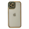 BFS  iPhone 12 Pro Max Kılıf Liva Lens Silikon - Yeşil
