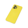 BFS  Xiaomi Redmi Note 12 4G Kılıf Nano içi Kadife Silikon - Sarı