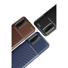 BFS  Huawei P Smart 2021 Kılıf Auto Focus Karbon Kapak - Siyah