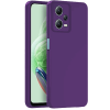 BFS  Xiaomi Redmi Note 12 Pro 5G Kılıf Nano içi Kadife Silikon - Mor
