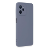 BFS  Realme C35 Kılıf Nano içi Kadife Silikon - Gri