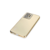 BFS  Xiaomi Redmi Note 12 4G Kılıf Razer Lensli Silikon - Gold