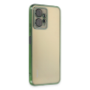 BFS  Xiaomi Redmi Note 12 4G Kılıf Razer Lensli Silikon - Yeşil