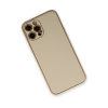 BFS  iPhone 12 Pro Kılıf Coco Deri Silikon Kapak - Gold