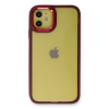 BFS  iPhone 12 Kılıf Dora Kapak - Kırmızı