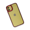 BFS  iPhone 12 Kılıf Dora Kapak - Kırmızı