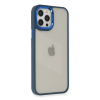 BFS  iPhone 12 Pro Max Kılıf Dora Kapak - Mavi
