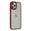 BFS  iPhone 12 Pro Max Kılıf Dora Kapak - Kırmızı
