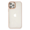 BFS  iPhone 12 Pro Max Kılıf Dora Kapak - Pudra