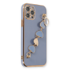 BFS  iPhone 12 Pro Kılıf Esila Silikon - Gri