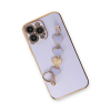 BFS  iPhone 13 Pro Max Kılıf Esila Silikon - Lila
