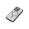 BFS  iPhone 14 Pro Kılıf Joke Simli Magneticsafe Kılıf - Siyah
