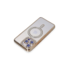 BFS  iPhone 14 Pro Kılıf Joke Simli Magneticsafe Kılıf - Gold