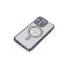 BFS  iPhone 14 Pro Kılıf Joke Simli Magneticsafe Kılıf - Derin Mor