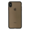 BFS  iPhone XS Max Kılıf Montreal Silikon Kapak - Siyah