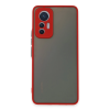 BFS  Xiaomi Mi 12 Lite Kılıf Montreal Silikon Kapak - Kırmızı