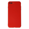 BFS  iPhone 7 Plus Kılıf First Silikon - Kırmızı