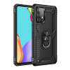 BFS  Samsung Galaxy A33 5G Kılıf Sofya Yüzüklü Silikon Kapak - Siyah