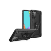 BFS  Samsung Galaxy A33 5G Kılıf Sofya Yüzüklü Silikon Kapak - Siyah
