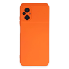 BFS  Xiaomi Poco M5 Kılıf Nano içi Kadife Silikon - Turuncu