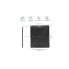 12 Inc Renkli Lcd Grafik Dijital Kalemli Çizim Tableti Yazı Tahta Not Yazma Eğitim Tableti Kırmızı