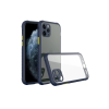BFS  iPhone 11 Pro Kılıf Miami Şeffaf Silikon - Lacivert