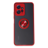 BFS  Xiaomi Redmi Note 12 4G Kılıf Montreal Yüzüklü Silikon Kapak - Kırmızı