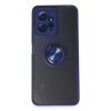 BFS  Xiaomi Redmi Note 12 4G Kılıf Montreal Yüzüklü Silikon Kapak - Lacivert