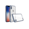 BFS  iPhone XS Max Kılıf Miami Şeffaf Silikon - Gri
