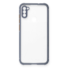 BFS  Samsung Galaxy A11 Kılıf Miami Şeffaf Silikon - Gri