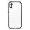 BFS  Samsung Galaxy A11 Kılıf Miami Şeffaf Silikon - Siyah