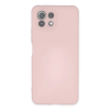 BFS  Xiaomi Mİ 11 Lite Kılıf Nano içi Kadife Silikon - Pudra