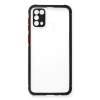 BFS  Samsung Galaxy M31 Kılıf Miami Şeffaf Silikon - Siyah