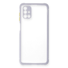 BFS  Samsung Galaxy M51 Kılıf Miami Şeffaf Silikon - Lila