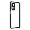 BFS  Xiaomi Mi 10T Pro Kılıf Miami Şeffaf Silikon - Siyah