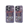 BFS  iPhone 14 Pro Kılıf Apollo Magneticsafe Desenli Kapak - Apollo Mor - 2