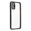 BFS  Realme 7 Pro Kılıf Miami Şeffaf Silikon - Siyah