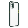 BFS  Realme 7 Pro Kılıf Miami Şeffaf Silikon - Koyu Yeşil